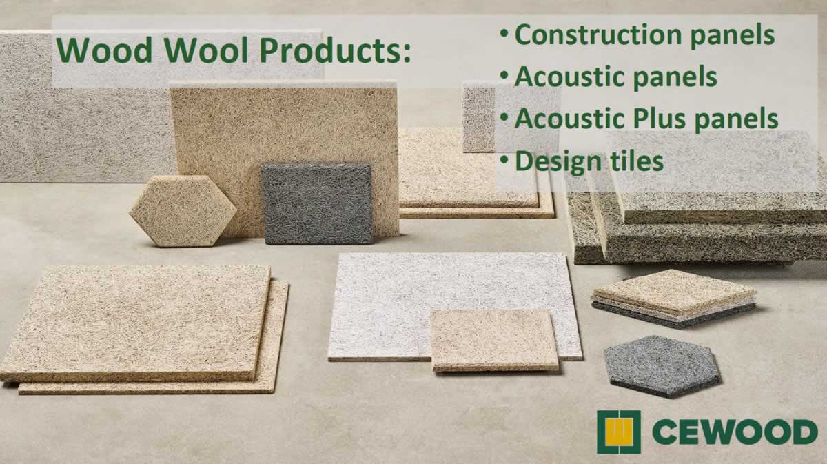 Wood Wool Product Range